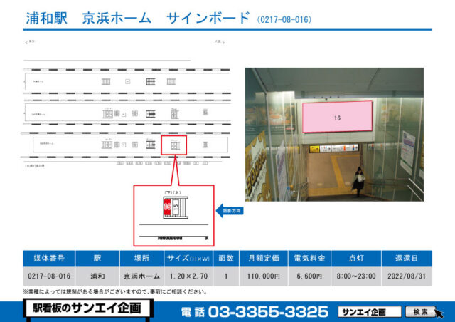 浦和駅　看板　08-016