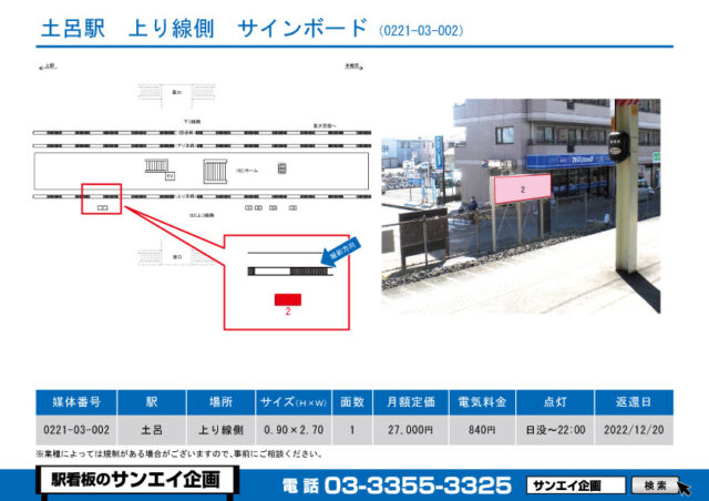 土呂駅　看板　03-002