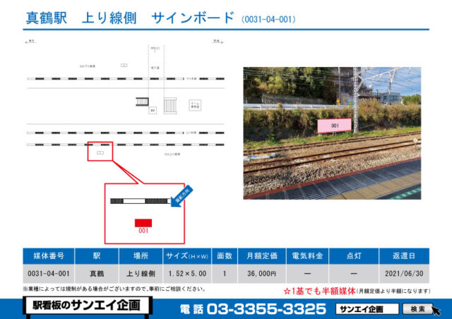 真鶴駅　看板　04-001