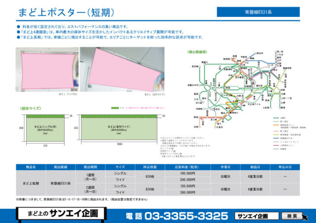 JR　常磐線E531系　まど上