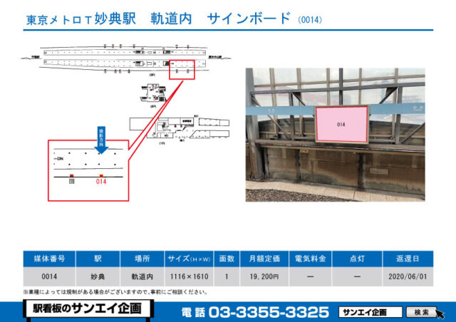 妙典駅　看板　0014