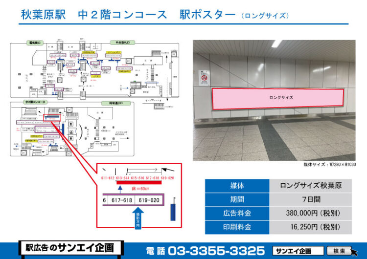 秋葉原駅　駅ポスター