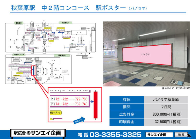 秋葉原駅　駅ポスター