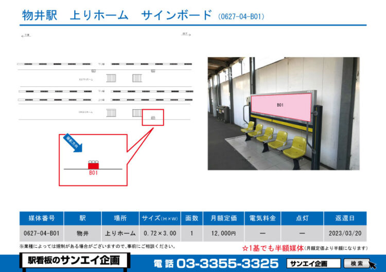 物井駅　看板　04-B01